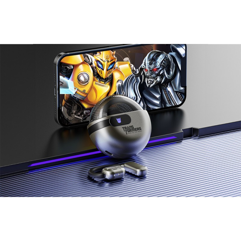 Ακουστικά Bluetooth Transformers TF-T09 TWS Wireless Headphones Grey