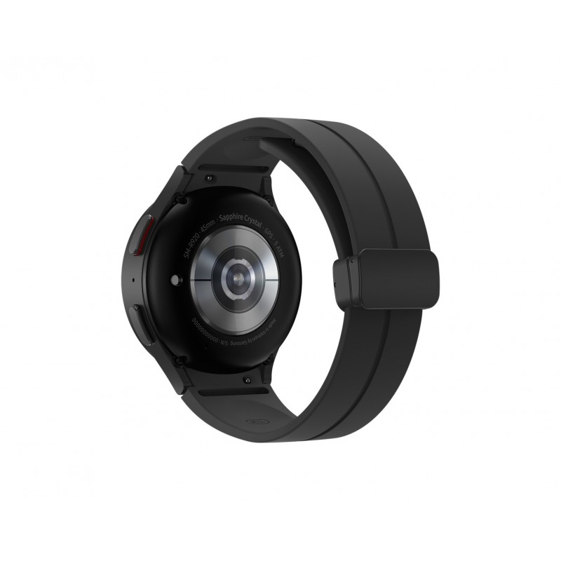 Samsung Galaxy Watch5 Pro Titanium 45mm Αδιάβροχο με Παλμογράφο (Black) Μεταχειρισμένο με 12 Μήνες Εγγύηση