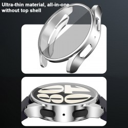 Θήκη Electroplated TPU Full Screen Cover Samsung Galaxy Watch FE Clear