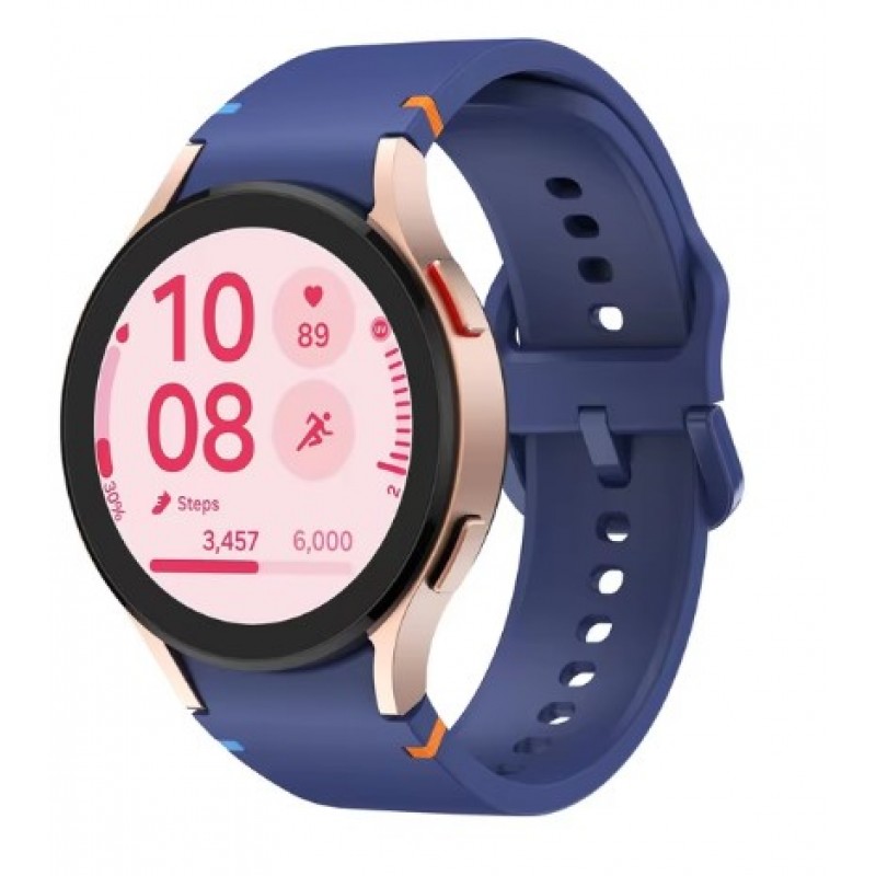 Ανταλλακτικό λουράκι QuickFit Smoothband With Colorful Buckle Blue για Samsung Galaxy Watch 7 / 6 / 6 Classic / 5 / 5 Pro/ 4 / 4 Classic