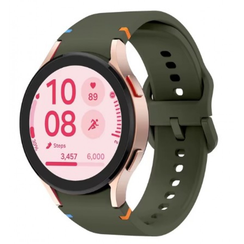 Ανταλλακτικό λουράκι QuickFit Smoothband With Colorful Buckle Army Green για Samsung Galaxy Watch 7 / 6 / 6 Classic / 5 / 5 Pro/ 4 / 4 Classic