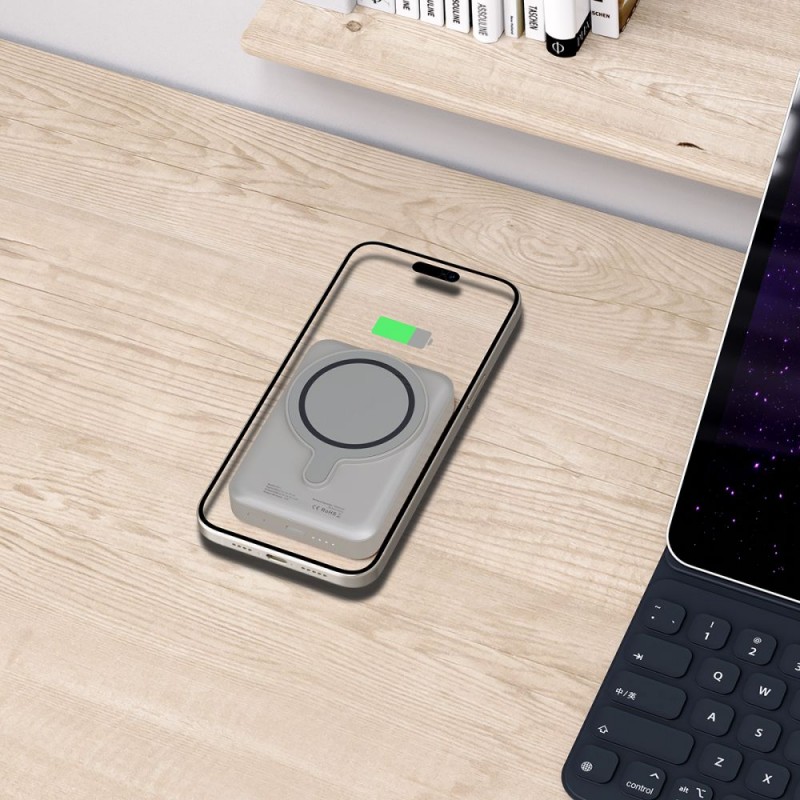Εξωτερική Μπαταρία Tech-Protect PB11 Lifemag Magsafe PowerBank 10000mAh Titanium
