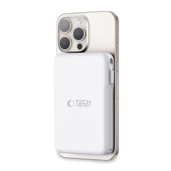 Εξωτερική Μπαταρία Tech-Protect PB31 Lifemag Magsafe PowerBank 10000mAh White