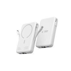 Εξωτερική Μπαταρία Tech-Protect PB31 Lifemag Magsafe PowerBank 10000mAh White