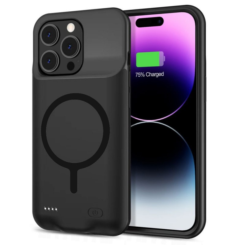 Θήκη Tech-Protect Powercase Magsafe 8500mAh Apple iPhone 15 Pro Max (6.7") Black