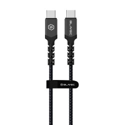 Καλώδιο Blavec Fast Charging Cable Type-C to Type-C 3m 3A 60W  Black-Grey
