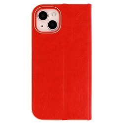 Θήκη Book Smart Magnet with Frame Apple iPhone 13 (6.1") Red