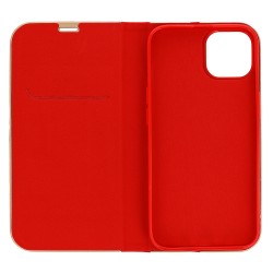 Θήκη Book Smart Magnet with Frame Apple iPhone 13 (6.1") Red