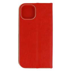 Θήκη Book Smart Magnet with Frame Apple iPhone 13 (6.1") Red