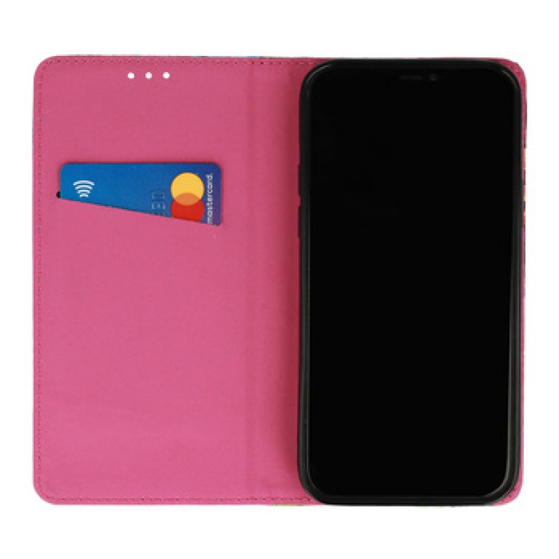 Θήκη Smart Book Apple iPhone 13 (6.1") Flower
