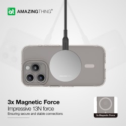 Θήκη Amazing Thing Minimal Magsafe  Apple iPhone 15 Pro Max (6.7") Titanium