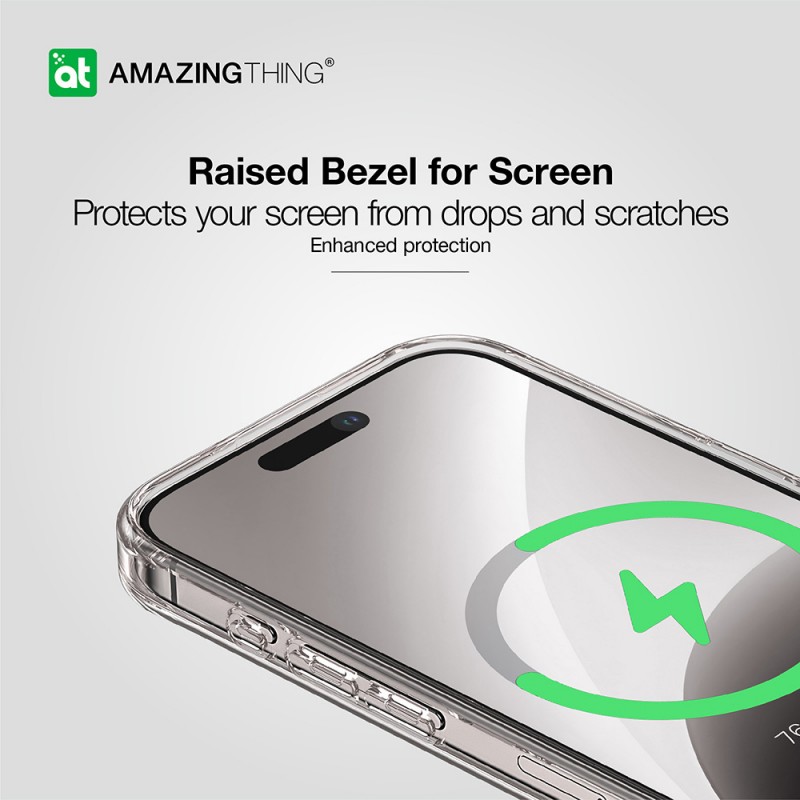 Θήκη Amazing Thing Minimal Magsafe  Apple iPhone 15 Pro Max (6.7") Titanium