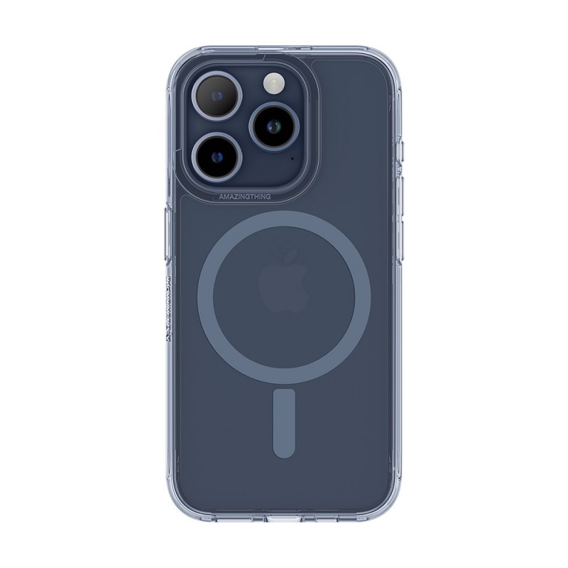 Θήκη Amazing Thing Minimal Magsafe  Apple iPhone 15 Pro Max (6.7") Blue