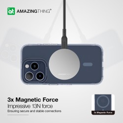 Θήκη Amazing Thing Minimal Magsafe  Apple iPhone 15 Pro Max (6.7") Blue