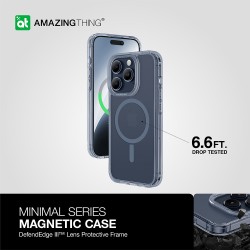 Θήκη Amazing Thing Minimal Magsafe  Apple iPhone 15 Pro Max (6.7") Blue