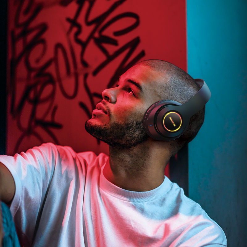 Ακουστικά Bluetooth Borofone Headphones BO17 Black