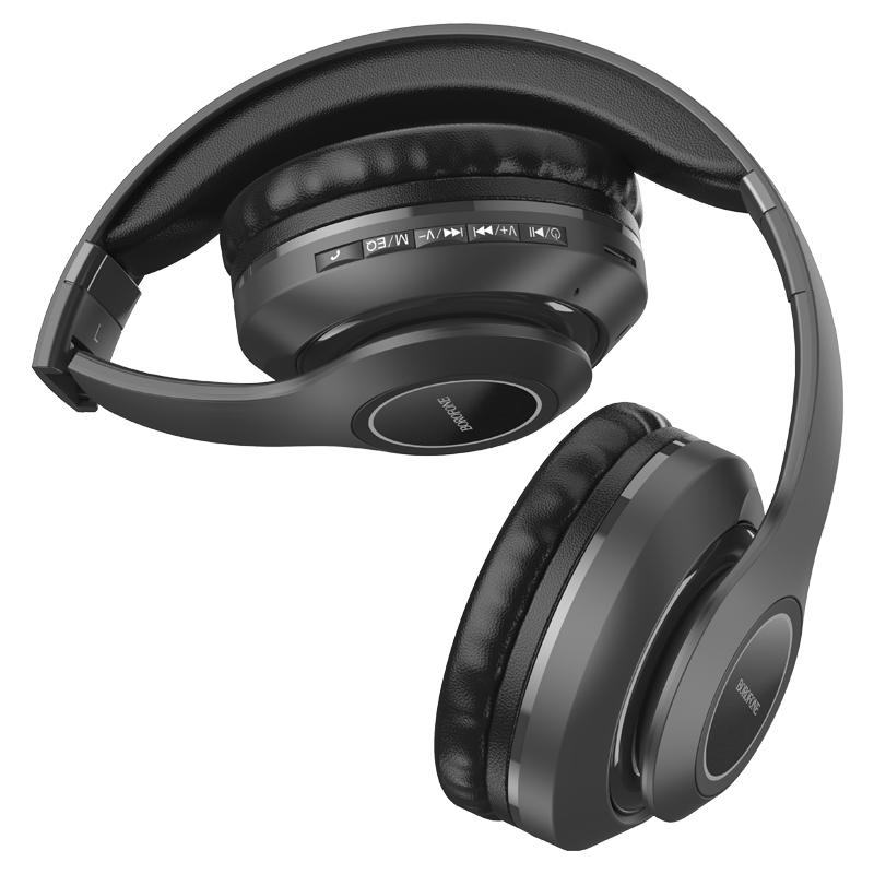 Ακουστικά Bluetooth Borofone Headphones BO17 Black