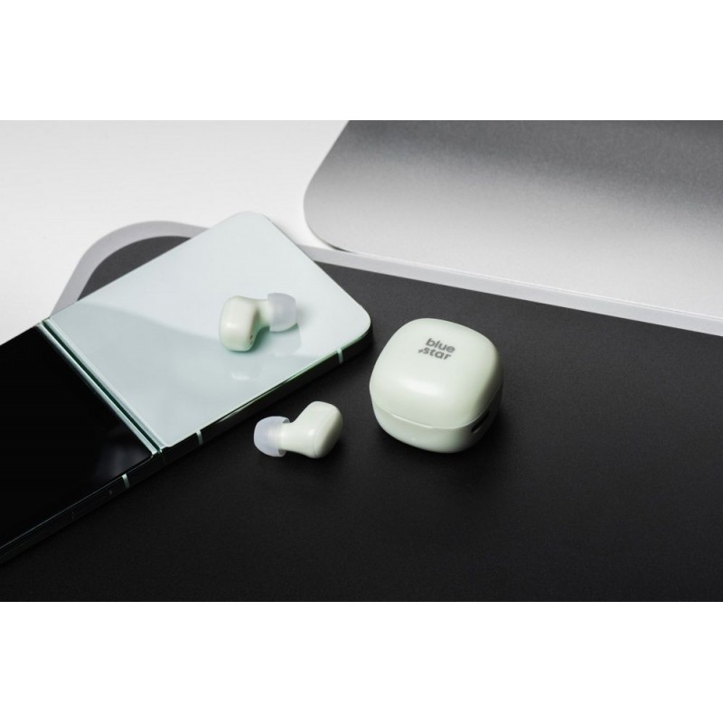 Ακουστικά Bluetooth Blue Star Wireless Earbuds TWS Mini A19 Mint