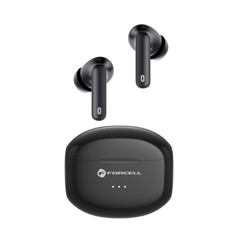 Ακουστικά Bluetooth Forcell F-Audio Wireless Earphones TWS Clear Sound Black
