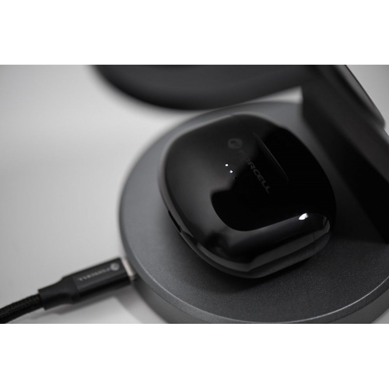 Ακουστικά Bluetooth Forcell F-Audio Wireless Earphones TWS Clear Sound Black