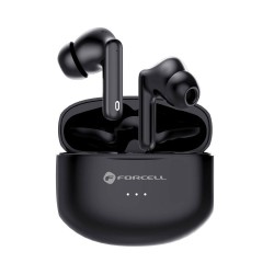 Ακουστικά Bluetooth Forcell F-Audio Wireless Earphones TWS Clear Sound Black