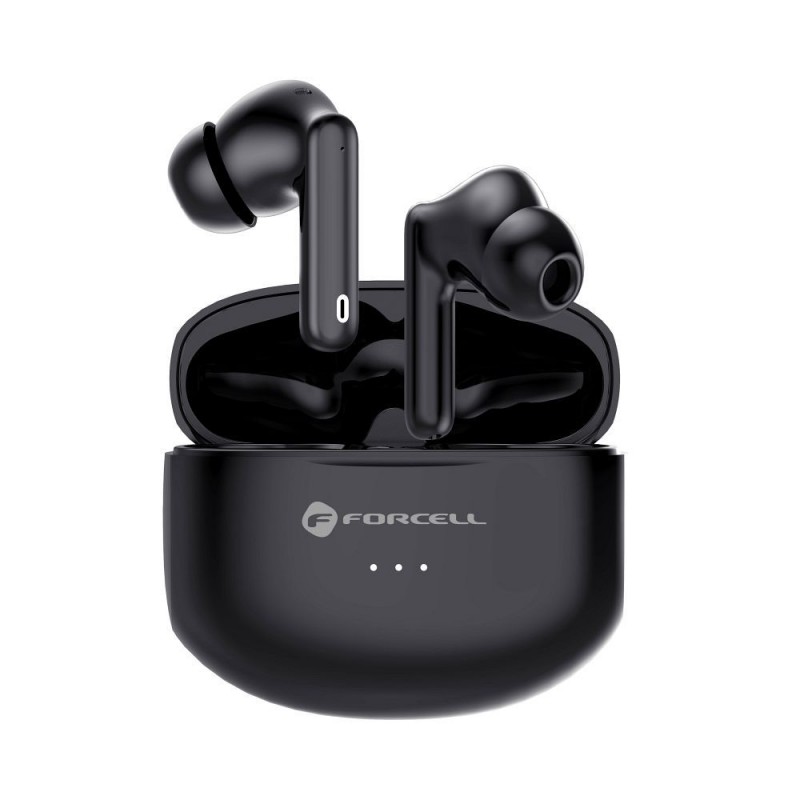 Ακουστικά Bluetooth Forcell F-Audio Wireless Earphones TWS Clear Sound Black