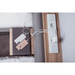 Φορτιστής Ταξιδίου Forcell F-Energy GaN Travel Charger with 2xUSB C and USB A 65W Quick Charge White Φορτιστής Ταξιδίου Forcell F-Energy GaN Travel Charger with 2xUSB C and USB A 65W Quick Charge White