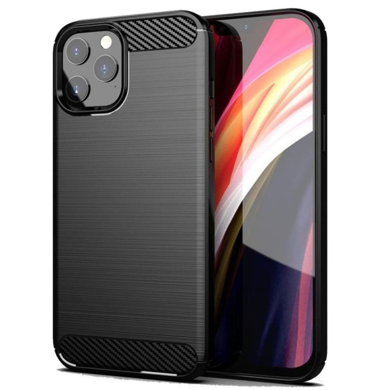 Θήκη TPU Carbon Fiber Brushed Apple iPhone 13 Black