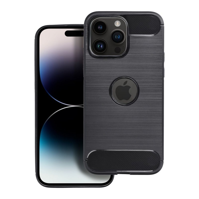 Θήκη TPU Carbon Fiber Brushed Apple iPhone 13 Black