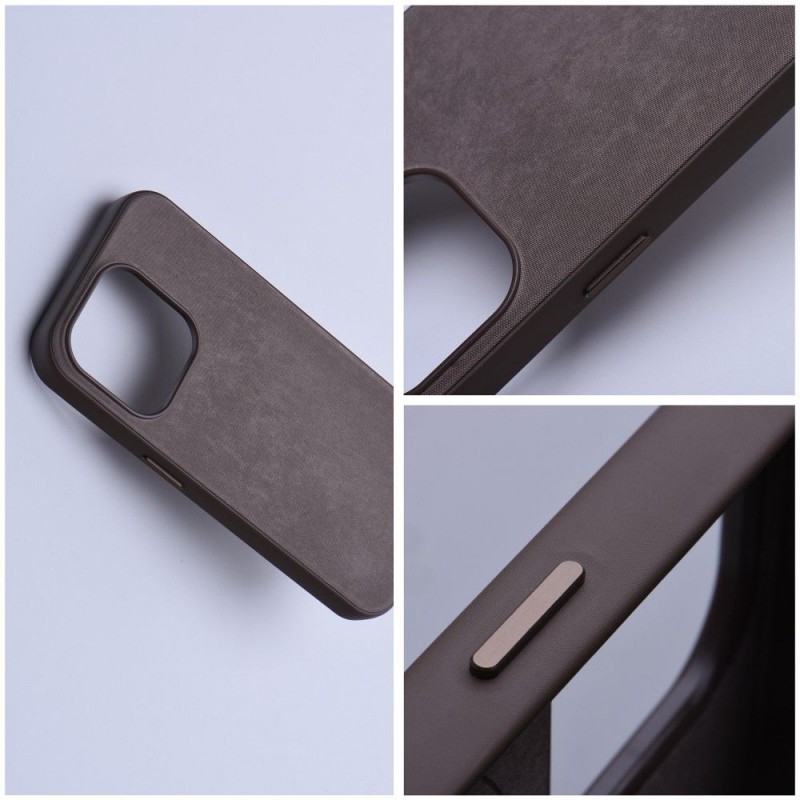 Θήκη Woven Mag Cover with Magsafe Apple iPhone 15 Pro Max (6.7") Light Brown