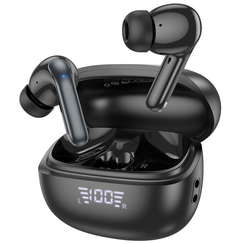 Ακουστικά Bluetooth Hoco EQ5 TWS ANC ENC WIreless Earphones Black