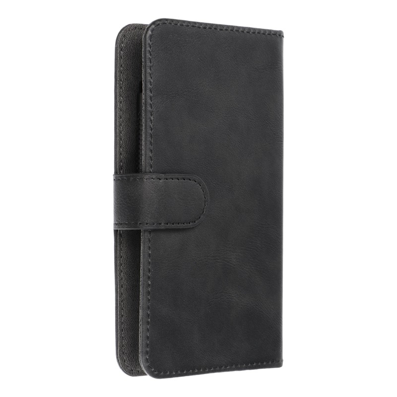 Θήκη Book Universal Common size XL for SAMSUNG A12 / A13 4G / A34 5G / A02s / XIAOMI Redmi 12 4G / 12C / NOTE 12 4G / 12 PRO 5G OPPO A53s / A72 / A92 Black