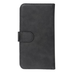 Θήκη Book Universal Common size XL for SAMSUNG A12 / A13 4G / A34 5G / A02s / XIAOMI Redmi 12 4G / 12C / NOTE 12 4G / 12 PRO 5G OPPO A53s / A72 / A92 Black
