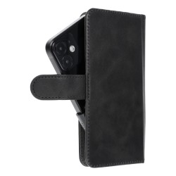 Θήκη Book Universal Common size XL for SAMSUNG A12 / A13 4G / A34 5G / A02s / XIAOMI Redmi 12 4G / 12C / NOTE 12 4G / 12 PRO 5G OPPO A53s / A72 / A92 Black