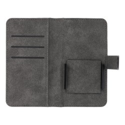 Θήκη Book Universal Common size XL for SAMSUNG A12 / A13 4G / A34 5G / A02s / XIAOMI Redmi 12 4G / 12C / NOTE 12 4G / 12 PRO 5G OPPO A53s / A72 / A92 Black