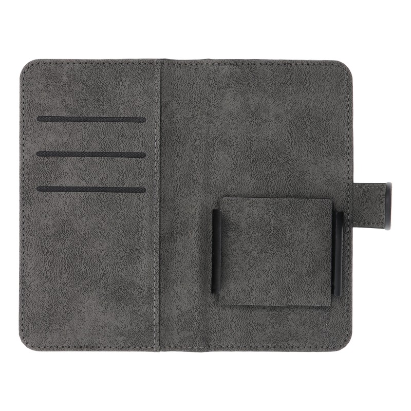 Θήκη Book Universal Common size XL for SAMSUNG A12 / A13 4G / A34 5G / A02s / XIAOMI Redmi 12 4G / 12C / NOTE 12 4G / 12 PRO 5G OPPO A53s / A72 / A92 Black