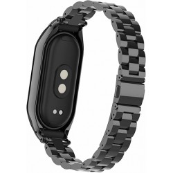 Ανταλλακτικό λουράκι Xiaomi Band 8 / 9 / 9 NFC  Stainless Steel Black Ανταλλακτικό λουράκι Xiaomi Band 8 / 9 / 9 NFC  Stainless Steel Black