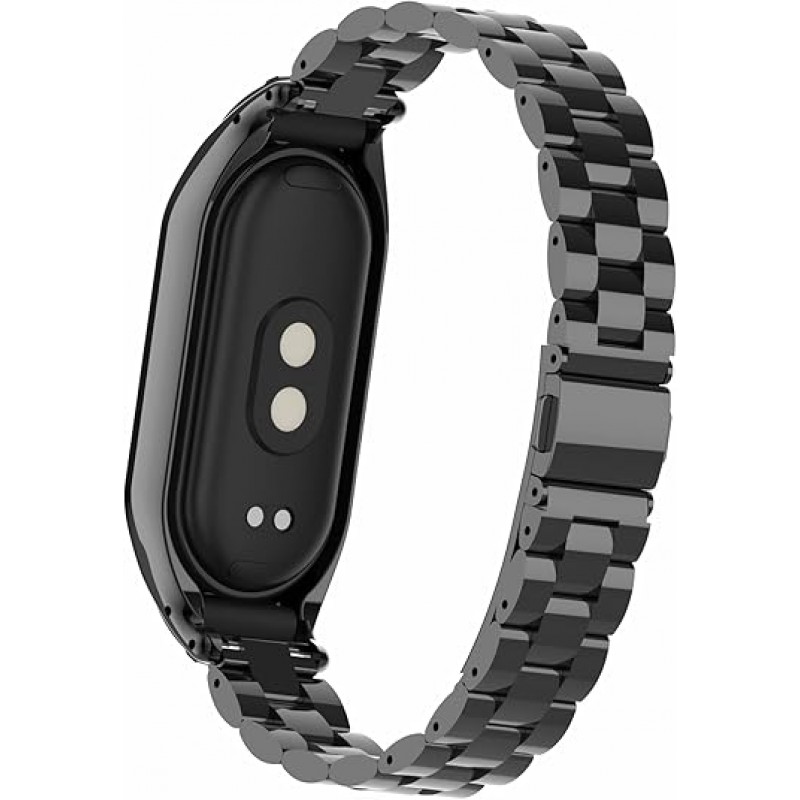 Ανταλλακτικό λουράκι Xiaomi Band 8 / 9 / 9 NFC  Stainless Steel Black Ανταλλακτικό λουράκι Xiaomi Band 8 / 9 / 9 NFC  Stainless Steel Black