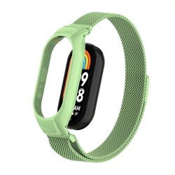 Ανταλλακτικό λουράκι Xiaomi Band 8 / 9 / 9 NFC Milanese Green