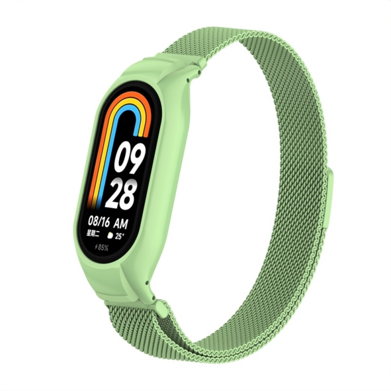 Ανταλλακτικό λουράκι Xiaomi Band 8 / 9 / 9 NFC Milanese Green