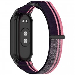 Ανταλλακτικό λουράκι Xiaomi Band 8 / 9 / 9 NFC Nylon Pink/Purple