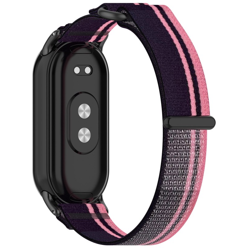 Ανταλλακτικό λουράκι Xiaomi Band 8 / 9 / 9 NFC Nylon Pink/Purple