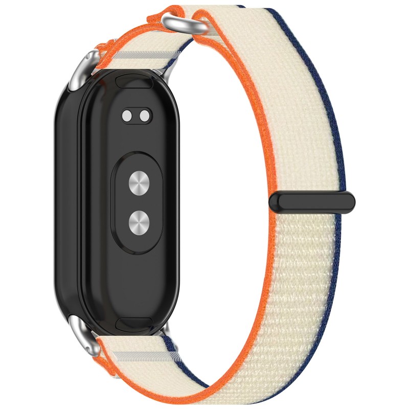 Ανταλλακτικό λουράκι Xiaomi Band 8 / 9 / 9 NFC Nylon Orange/Beige