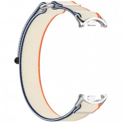 Ανταλλακτικό λουράκι Xiaomi Band 8 / 9 / 9 NFC Nylon Orange/Beige