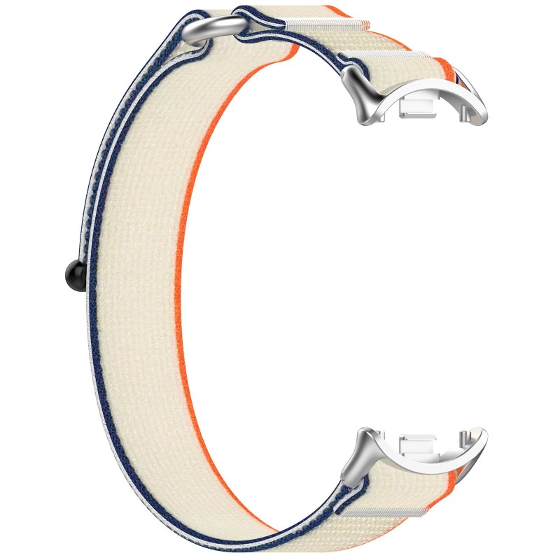 Ανταλλακτικό λουράκι Xiaomi Band 8 / 9 / 9 NFC Nylon Orange/Beige