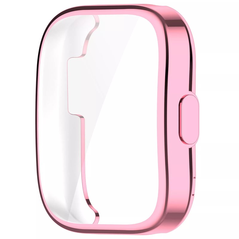 Θήκη Electroplated TPU Full Screen Cover Amazfit Bip 5 Pink