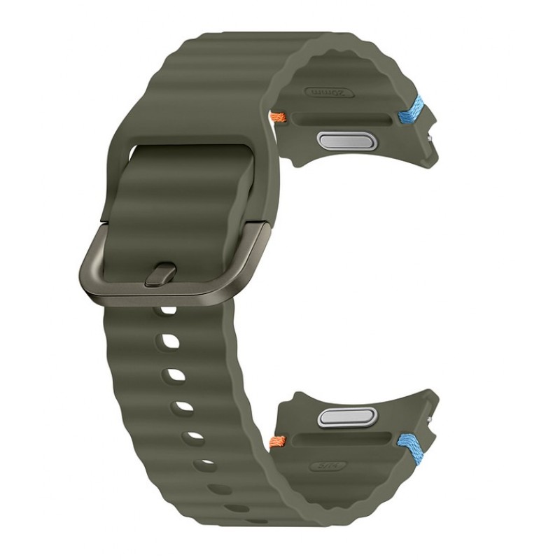 Ανταλλακτικό λουράκι QuickFit Smoothband ET-SNL30SKE Army Green για Samsung Galaxy Watch 7 / 6 / 6 Classic / 5 / 5 Pro/ 4 / 4 Classic S/M (Original)