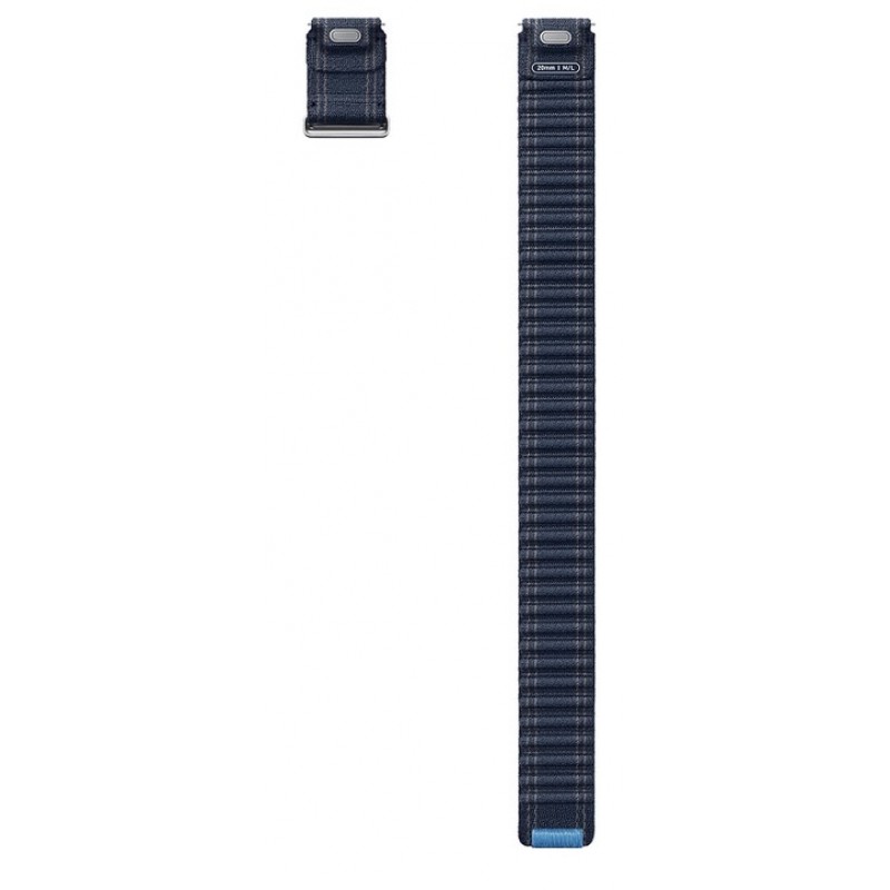 Ανταλλακτικό λουράκι  Nylon ET-SVL31LNE για Samsung Galaxy Watch 7 / 6 / 6 Classic / 5 / 5 Pro/ 4 / 4 Classic M/L Navy (Original)