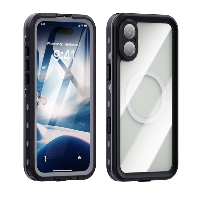 Αδιάβροχη θήκη Redpepper Apple iPhone 16 Plus (6.7") Shockproof/Waterproof Black