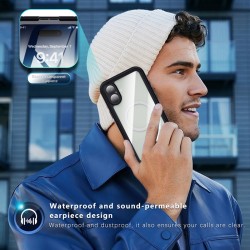Αδιάβροχη θήκη Redpepper Apple iPhone 16 Plus (6.7") Shockproof/Waterproof Black
